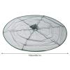 Alvinlite Foldable Fishing Net Circular Drawable 150cm High Strength Nylon Mesh Floating Shrimp Cage Crab Fish Trap Cast view 2