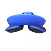 Handmade Premium Endurance Leather Horse Saddle Carbon Fiber Tree, Blue(Size-15) view 3