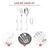GANAZONO 1set Stainless Steel Camping Cutlery Portable Utensil Kit for Outdoor Dining Includes Fork Knife and Spoon Lightweight Design for Travel and Picnics view 3