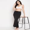 BE4ME.COM Lycra Saree Shapewear Petticoat for Women, Shapers for Women's Sarees Fish Cut Shapewear (Black) view 2