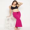 BE4ME.COM Lycra Saree Shapewear Petticoat for Women, Shapers for Women's Sarees Fish Cut Shapewear (Pink) view 2