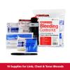 First Aid Only 91137 Critical Essentials Bleeding Control Kit for Chest, Limb & Torso Wounds, 10 Pieces view 2