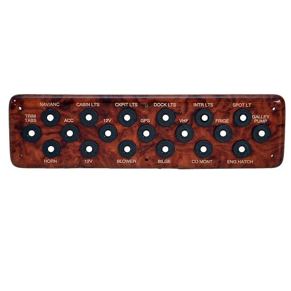Rinker Boat Breaker Panel 45291 | 282 Captiva Woodgrain Plastic