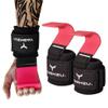 YAGHZU Weight Lifting Hooks, Padded Weight Lifting Straps Wrist Straps for Men and Women, Premium Deadlift Straps for Weightlifting and Powerlifting, Weight Lifting Gloves for Pull Ups view 1