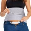 Pants Waist Extenders and Maternity Shirts Extenders Set, Gray, X-Large view 1