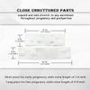 Pants Waist Extenders and Maternity Shirts Extenders Set, Gray, X-Large view 2