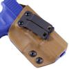 [2 Pack] Monoblock Gear Belt Clips - (No Hardware) - (1.50in Belts) - Inside-The-Waistband/IWB Customized Fit Concealed Carry Holster Mounting Attachment view 2