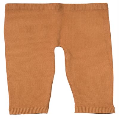 Silky Toes Baby Leggings, Toddler Seamless Soft Cotton Knit Pants for Girls and Boys (Cognac 18-24)