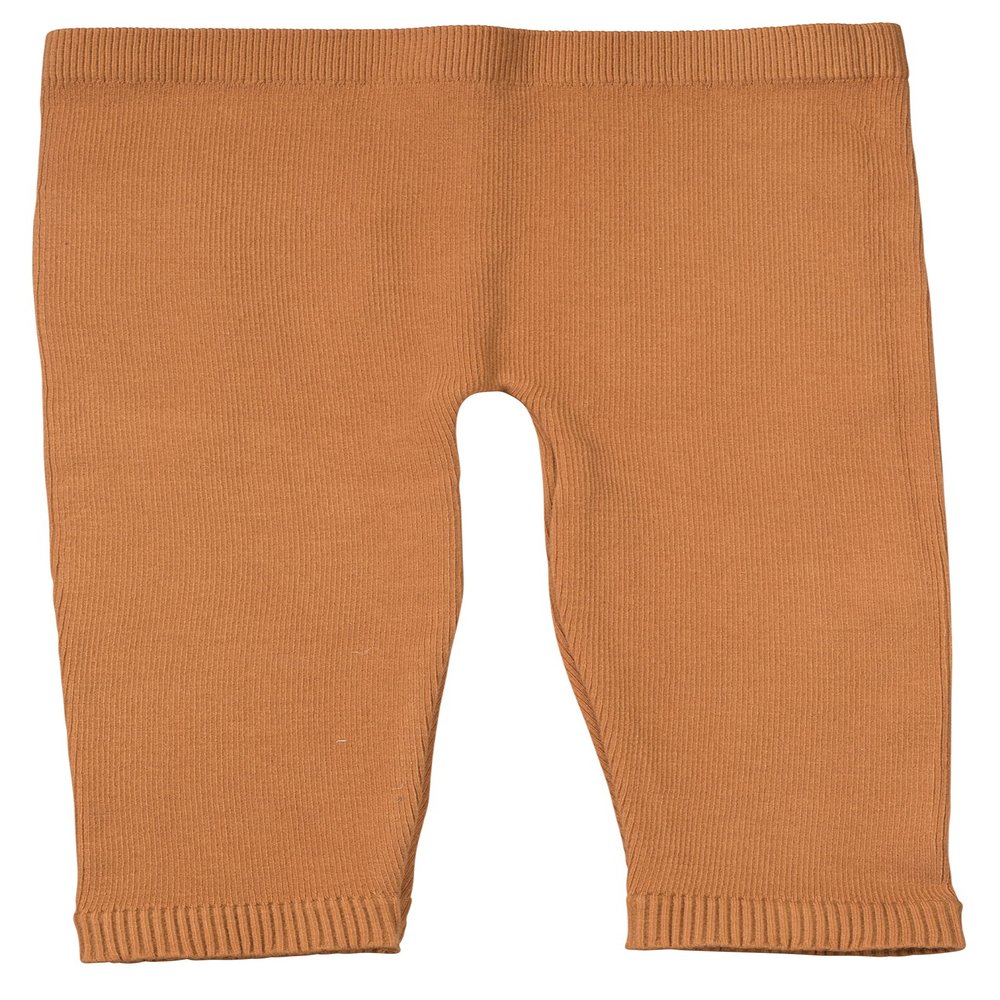 Silky Toes Baby Leggings, Toddler Seamless Soft Cotton Knit Pants for Girls and Boys (Cognac 18-24)