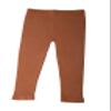 Silky Toes Baby Leggings, Toddler Seamless Soft Cotton Knit Pants for Girls and Boys (PNT Butter 12-18) view 1