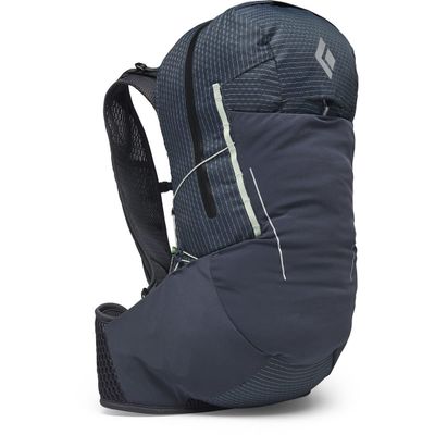Black Diamond Womens Pursuit 30 Liter Backpack for Outdoor Adventure, Carbon-Foam Green, Small