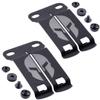 [2 Pack] Monoblock Gear Belt Clips - (w/Spartan Helmet Engraving) - (w/Hardware) - (1.50in Belts) - Inside-The-Waistband/IWB Holster Mounting Attachment view 1