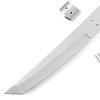 EZSMITH Sensei Knife Kit - DIY Fixed Blade Knife - (Blade Blank, SS Bolsters & Pinstock Only) - (No Handles) - (USA Design) - (Gift Boxed) - (by KnifeKits) view 3