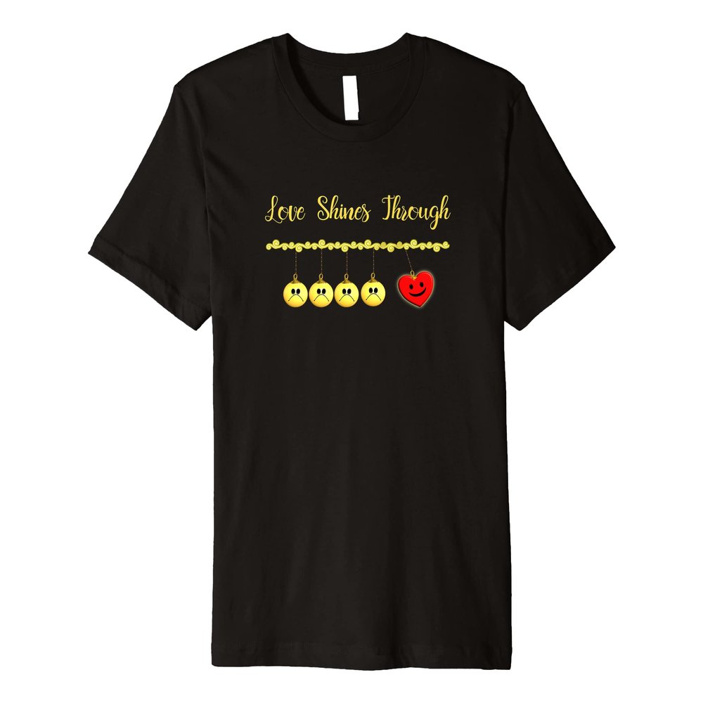 Love Shines Through Clackers Premium T-Shirt