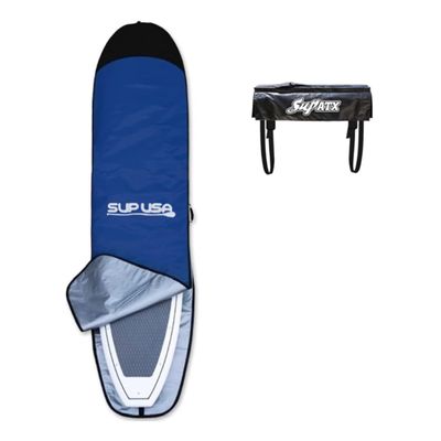 Premium SUP USA Paddleboard Bag -- SUP Cover, Carrying Bag, Protector (11.5) (Free SUP USA Rack Pads)