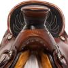 Lussoro Western Leather Roping Ranch Work Horse Saddle Tack, Breastplate & Reins and Free Beautiful Saddle pad (Size 14) view 4