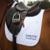 Tack Shack of Ocala Ogilvy Jump Baby Pad, Custom Jump Pad, Custom Ogilvy Pad, Custom Embroidered Saddle Pad, Jump Pad, Saddle Pad, English Saddle Pad, Custom English Saddle Pad view 3