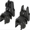 Evike Airsoft - Dual-Profile Rhino Flip-up Sights - Front & Rear (Color: Black) view 2
