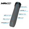 HK Army Paintball Pods - MaxLock 185 Round Locklid 6-Pack (Graphite) view 2