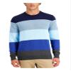 Club Room Mens Colorblocked Ribbed Trim Pullover Sweater Blue XXL view 1