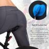 Bike Shorts for Men 3D Padded Bicycle Cycling Underwear Road Biking Biker Mountain Riding Cycle UPF 50+ Shorts Zipper Pockets?Dark Grey 3X-Large view 4