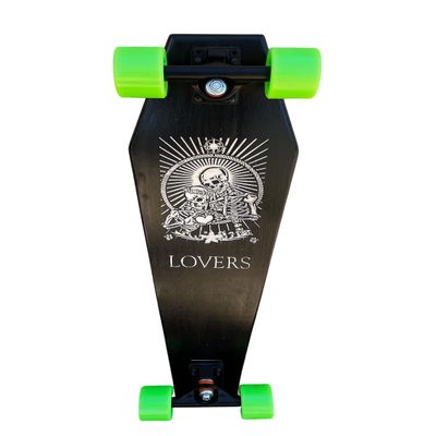 Coffin Lovers Tarot Skateboard | Longboard | 30x9 | Coffin Croozer