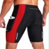 Bike Shorts for Men 3D Padded Bicycle Cycling Underwear Road Biking Biker Mountain Riding Cycle UPF 50+ Shorts Zipper Pockets?Black/Red 3X-Large view 1