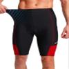 Bike Shorts for Men 3D Padded Bicycle Cycling Underwear Road Biking Biker Mountain Riding Cycle UPF 50+ Shorts Zipper Pockets?Black/Red 3X-Large view 3