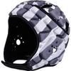 COOLOMG Soft Shell Flag Football Helmet 7v7 Rugby Helmet Scrum Cap Soccer Padded Headgear Adjustable Head Protector for Youth Kids Adults (Gray, Small) view 1