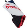 TaylorMade TJ132 23SS Austec Putter Cover Blade White/Navy/Red Men's Headcover view 2