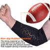 COOLOMG Football Forearm Pads with Stick Grips Padded Forearm Sleeves Adult Youth a Pair S view 3