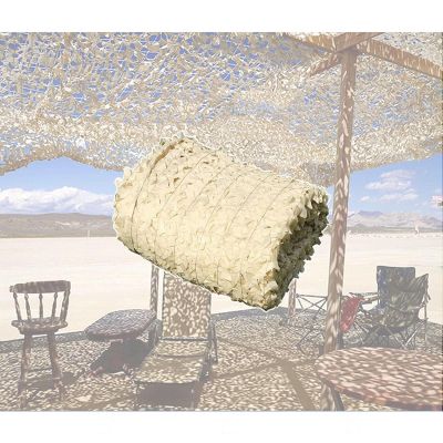 Camo Netting, Reinforced Camouflage Net, 1.5/2/3/4/6/8m Sunscreen Net, Hunting Camouflage Netting, for Military Decoration/pergola Shade/Outdoor Camping,6x8m(19.7 * 26.2ft)