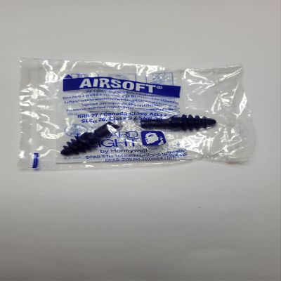Howard leight Airsoft earplugs Corded with Plastic case 10 Pairs