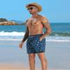 APTRO Men's Swim Trunks with Compression Liner 5 Inch Bathing Suit Beach Swimsuits #C207 2X view 3