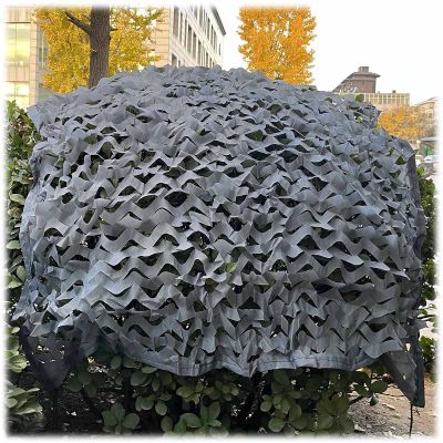 Jolan Camouflage Netting Grey, Camo Netting for Hunting, Military Decoration, Camping, Garden Pergola Patio Shade Net, Car Cover, Sunscreen Net, Reinforced Camouflage Net,Grey-69m(19.7 * 29.5ft)