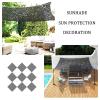 Jolan Camouflage Netting Grey, Camo Netting for Hunting, Military Decoration, Camping, Garden Pergola Patio Shade Net, Car Cover, Sunscreen Net, Reinforced Camouflage Net,Grey-69m(19.7 * 29.5ft) view 4
