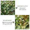 Military Reinforced Camouflage Netting,Sunscreen Camo Netting,Army,Camping,Woodland,2m 3m 4m 5m 6m 7m 8m 9m 10m Hunting Camouflage Net,Car Cover,Theme Party Decoration,Jungle-4x5m(13.1*16.4ft) view 2