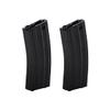 Lancer Tactical Full Metal Steel M4/M16 300 Round High Capacity AEG Airsoft Magazine Clip (Black/Pack of 2) view 1