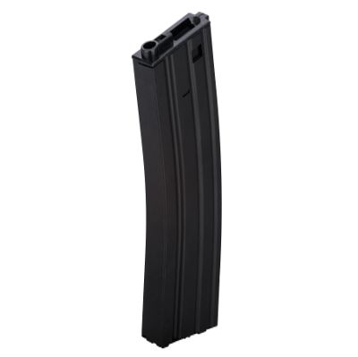 Lancer Tactical Full Metal Steel M4/M16 300 Round High Capacity AEG Airsoft Magazine Clip (Black/Pack of 5)