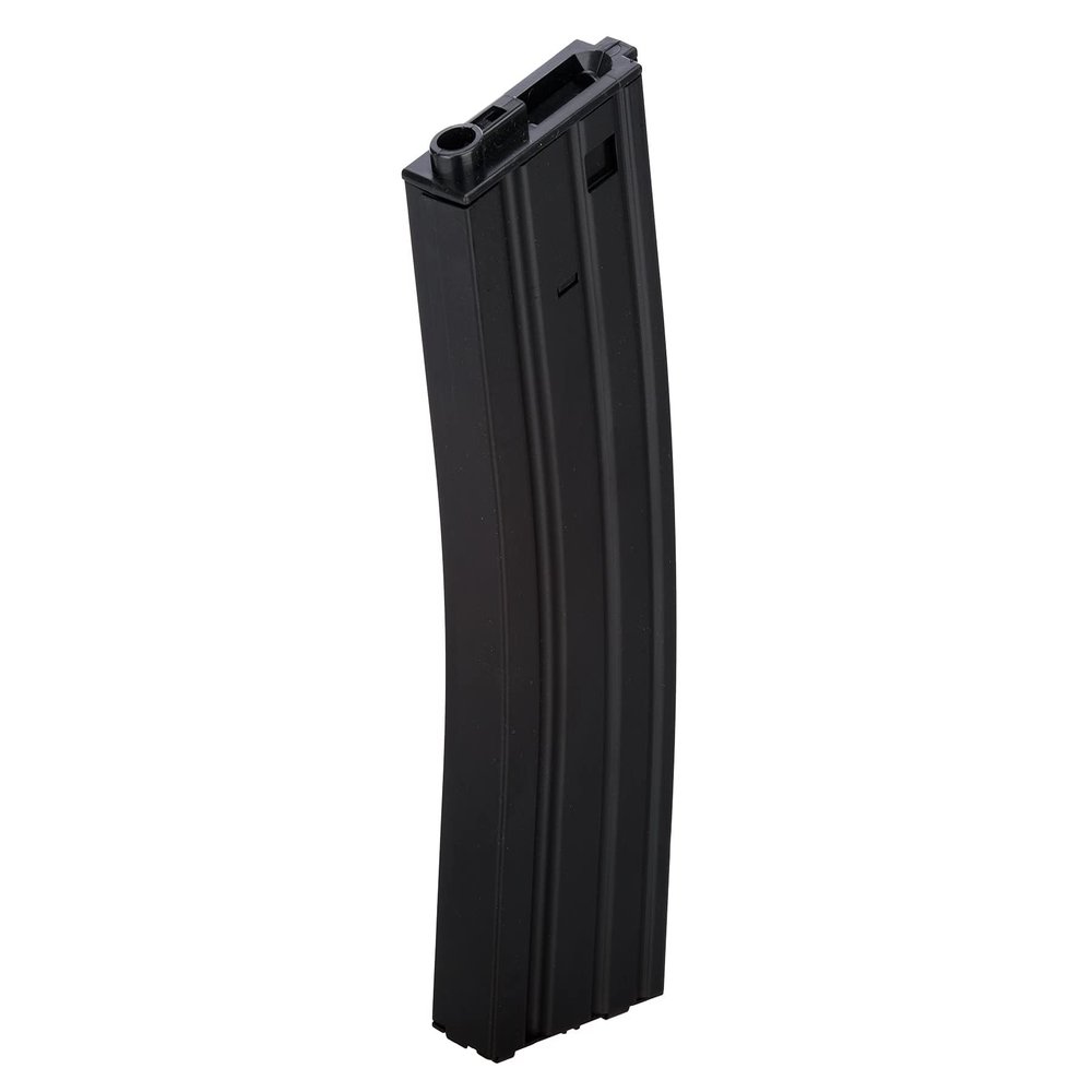 Lancer Tactical Full Metal Steel M4/M16 300 Round High Capacity AEG Airsoft Magazine Clip (Black/Pack of 5)