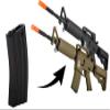 Lancer Tactical Full Metal Steel M4/M16 300 Round High Capacity AEG Airsoft Magazine Clip (Black/Pack of 5) view 3