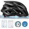 Basecamp Bike Helmet Men Women B10 (Black) + B19 (Tianium) view 3