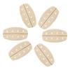 COHEALI Invisible Shoulder Strap Gasket 6pcs Non-Slip Shoulder Pads Breathable Silicone Adhesive for Women for Workout view 1
