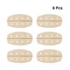 COHEALI Invisible Shoulder Strap Gasket 6pcs Non-Slip Shoulder Pads Breathable Silicone Adhesive for Women for Workout view 2