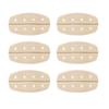 COHEALI Invisible Shoulder Strap Gasket 6pcs Non-Slip Shoulder Pads Breathable Silicone Adhesive for Women for Workout view 3