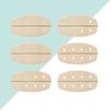 COHEALI Invisible Shoulder Strap Gasket 6pcs Non-Slip Shoulder Pads Breathable Silicone Adhesive for Women for Workout view 4