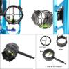 Single Pin Compound Bow Sight with 4X, 6X, 8X Lens - Right-Handed Archery Hunting Sighting view 3