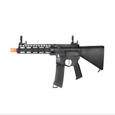 Lancer Tactical Gen 3 Enforcer Black Bird Airsoft AEG w/Stubby Stock (Color: Black)