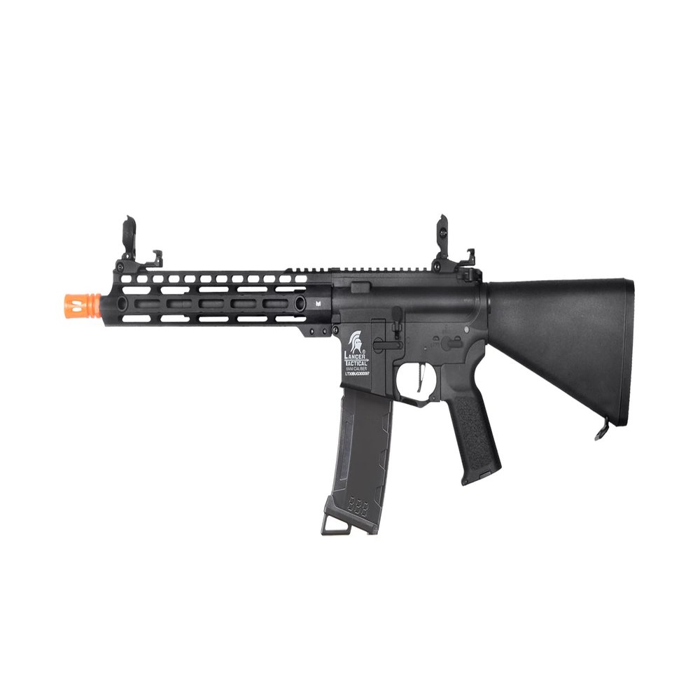 Lancer Tactical Gen 3 Enforcer Black Bird Airsoft AEG w/Stubby Stock (Color: Black)