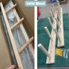 LXLZYXSF Solid Wood Yoga Mats Rack Foam Roller Organizer Wall-Mount, Workout Mats Storage Holder for Gym Office, Commercial or Home Use (Size : 6 Layers 105cm/41.3in) view 4